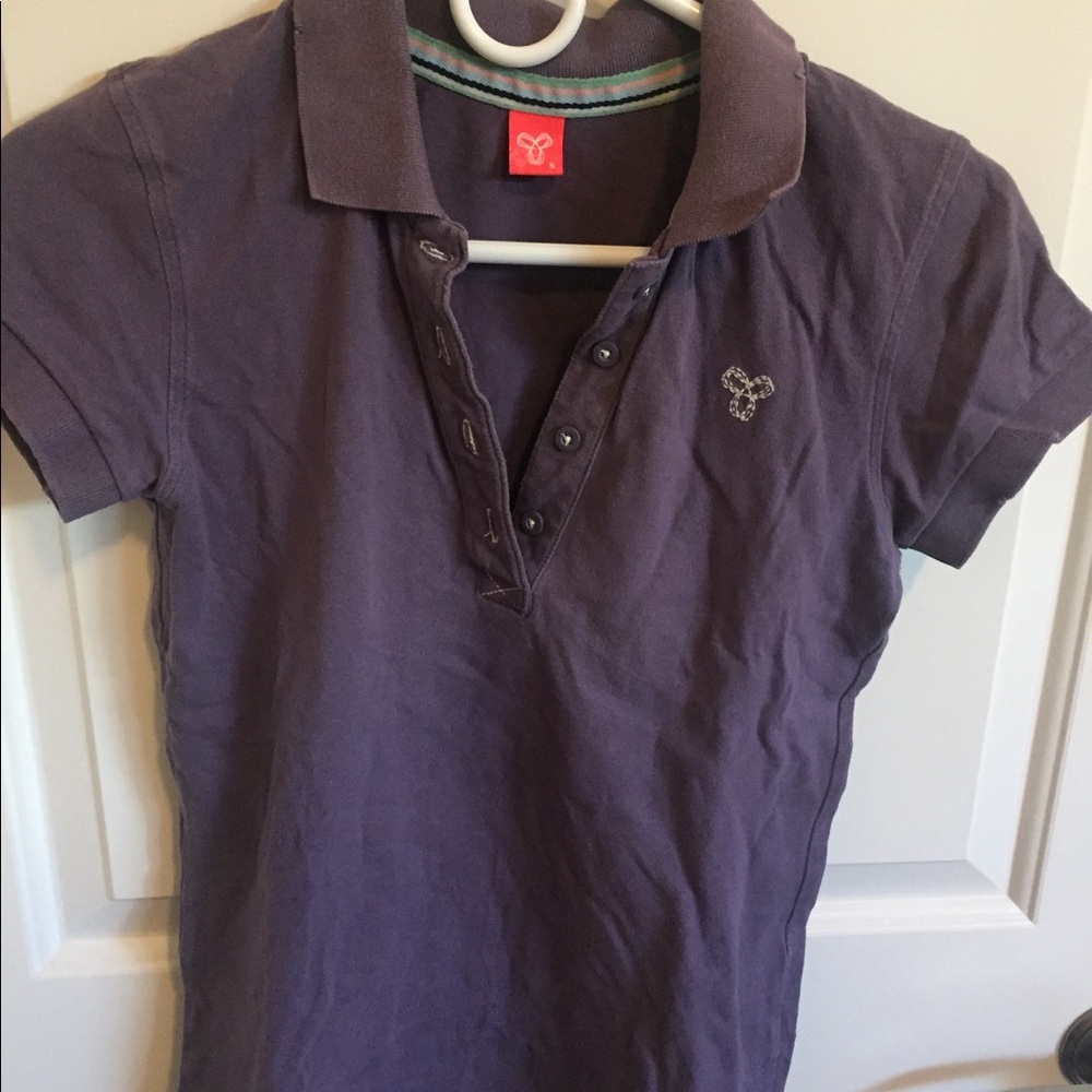 Aritzia purple shirt